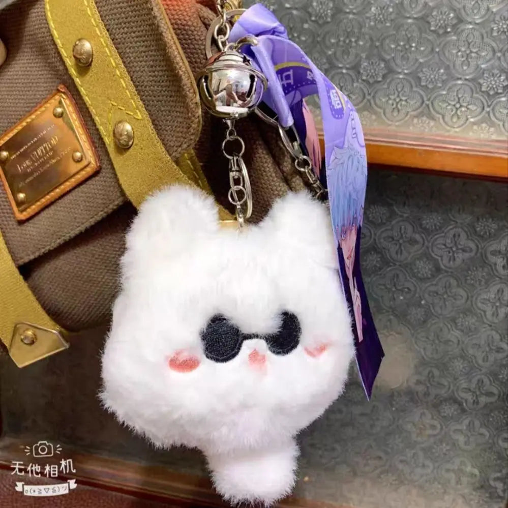 Gojo/Geto cat pendent keychain