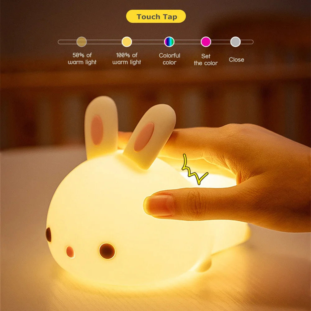 Bunny Touch Night Light