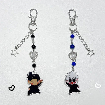 Gojo and Geto Mini Keychain