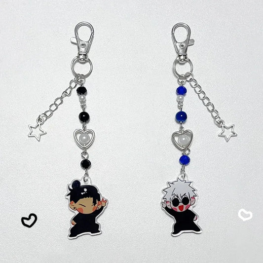 Gojo and Geto Mini Keychain