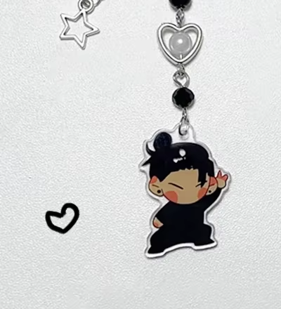 Gojo and Geto Mini Keychain