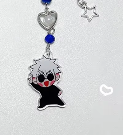 Gojo and Geto Mini Keychain